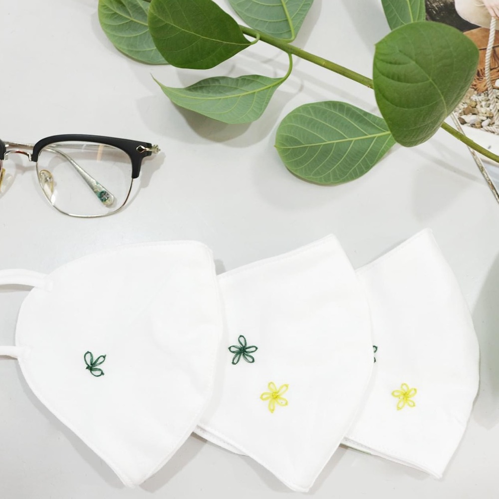 Bundle 5 handmade washable facemask